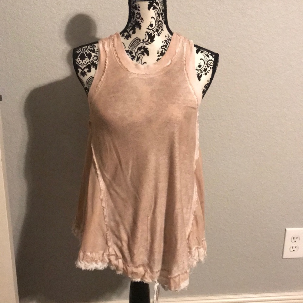 Anthropologie Lilka Tank top, Rosewater, XS